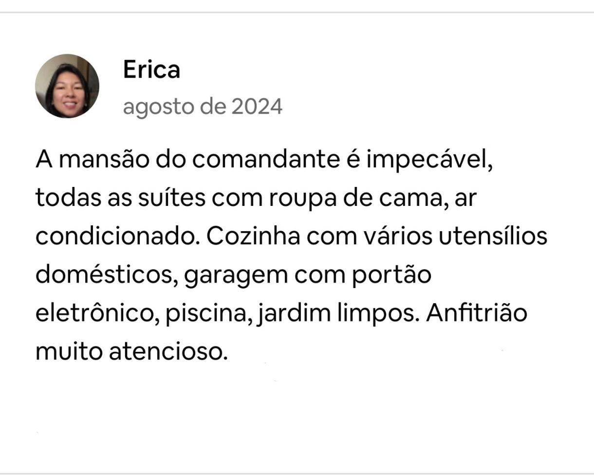Casa de férias Mansao Do Comandante Olímpia